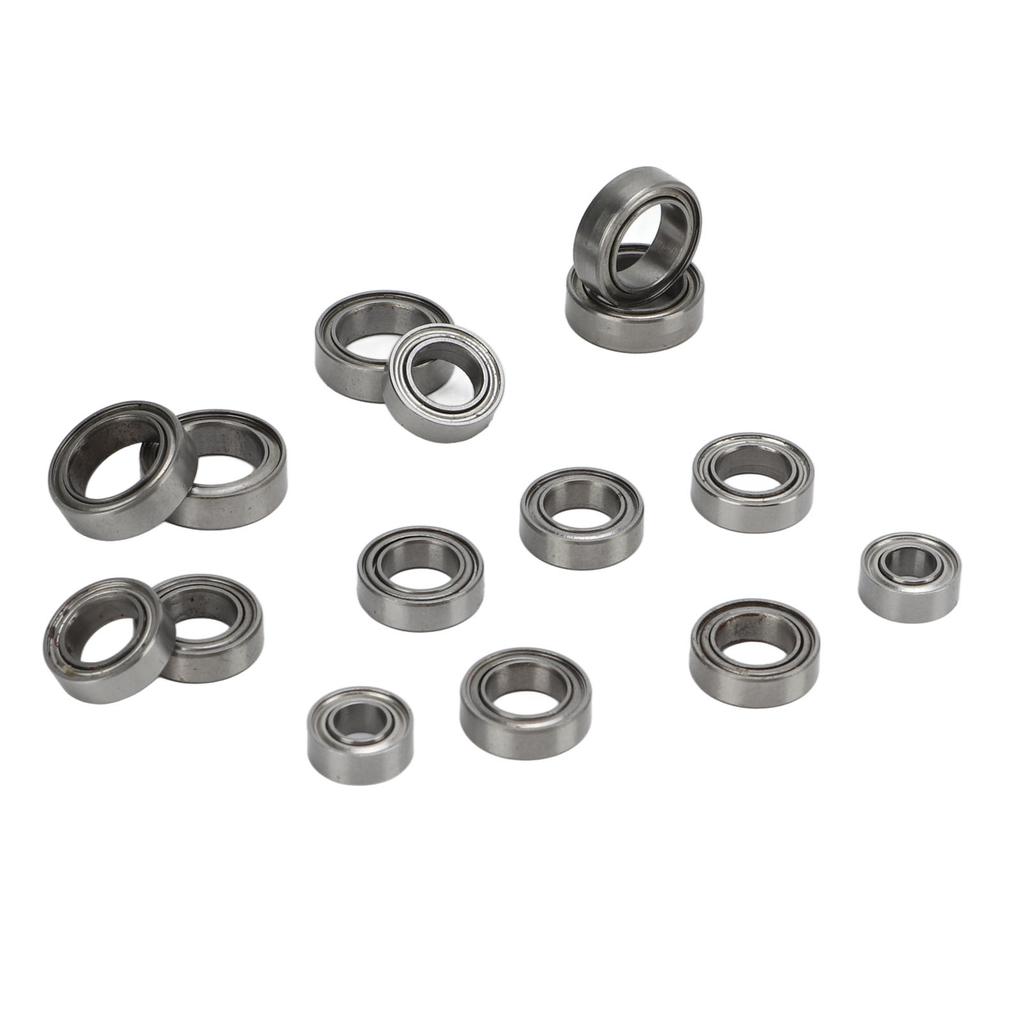 15PCS RC Car Ball Bearings Stainless Steel Ball Bearings Kit for Traxxas LaTrax Teton 1/18 RC Truck