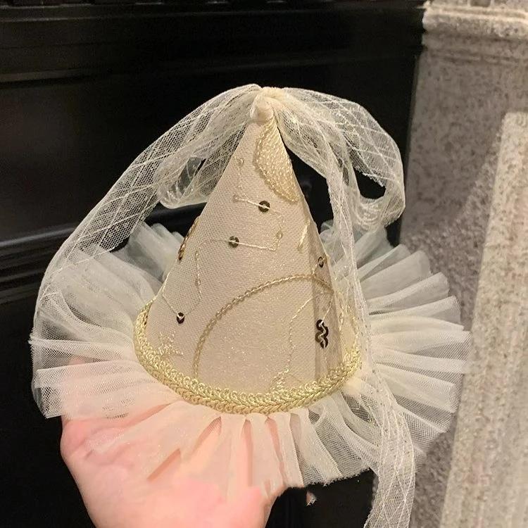 Flower Butterfly Knot Mesh Ribbon Headband Lace Girl Baby Princess Hat Birthday Gift Party Headdress Hair Accessories Adult Kid
