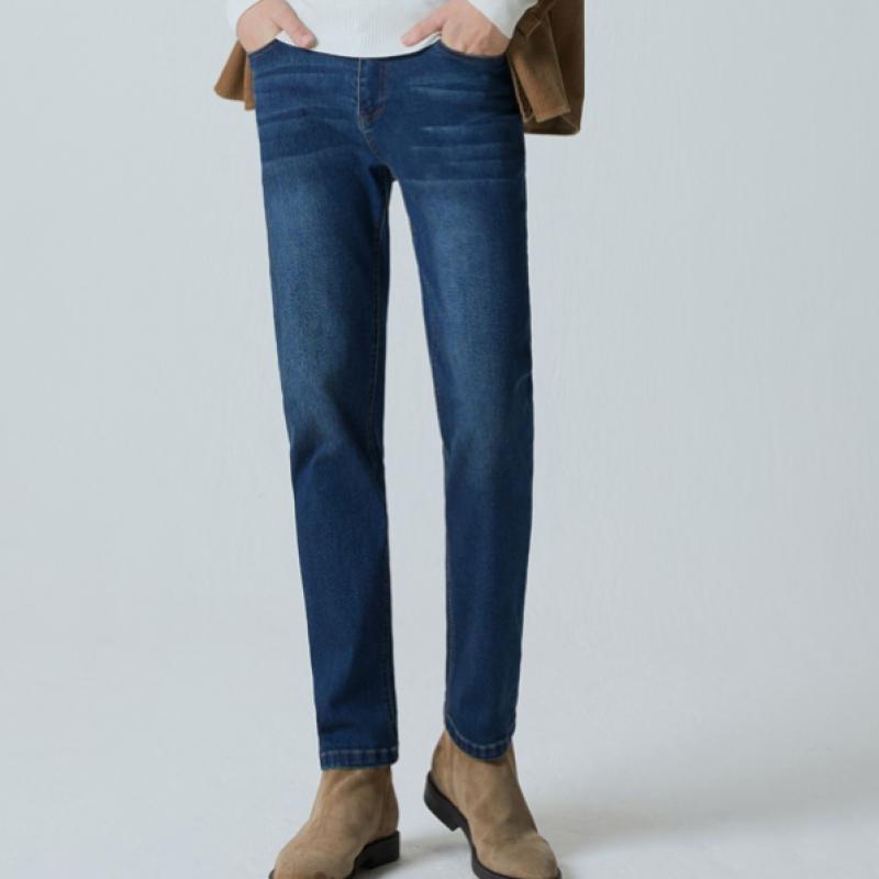 Baiyu Men Tapered Denim Pants 2 Types Choice Idam