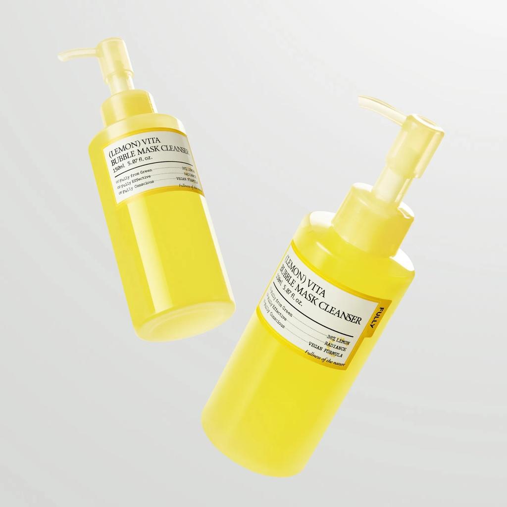 fully Lemon Vita Bubble Pack Cleanser 150ml