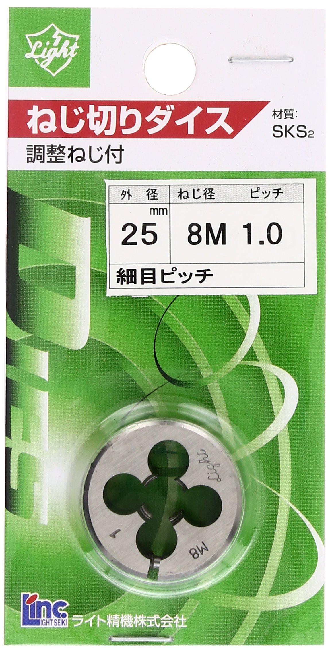 

Плашка 25 диаметр 8 x 1.0