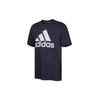 T Shirts Men's Navy Blue Crew Neck Moderate Straight Fit DT9932
