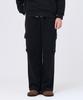 CHASECULT Men'S Cargo Pocket Wide Pants - Black