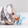 Silikon Ferkel Mini-Tierfiguren Set Realistisch Lebensecht Weich Niedlich Tier Zubehör für Zuhause Schreibtisch Geschenk für Freunde Kinder