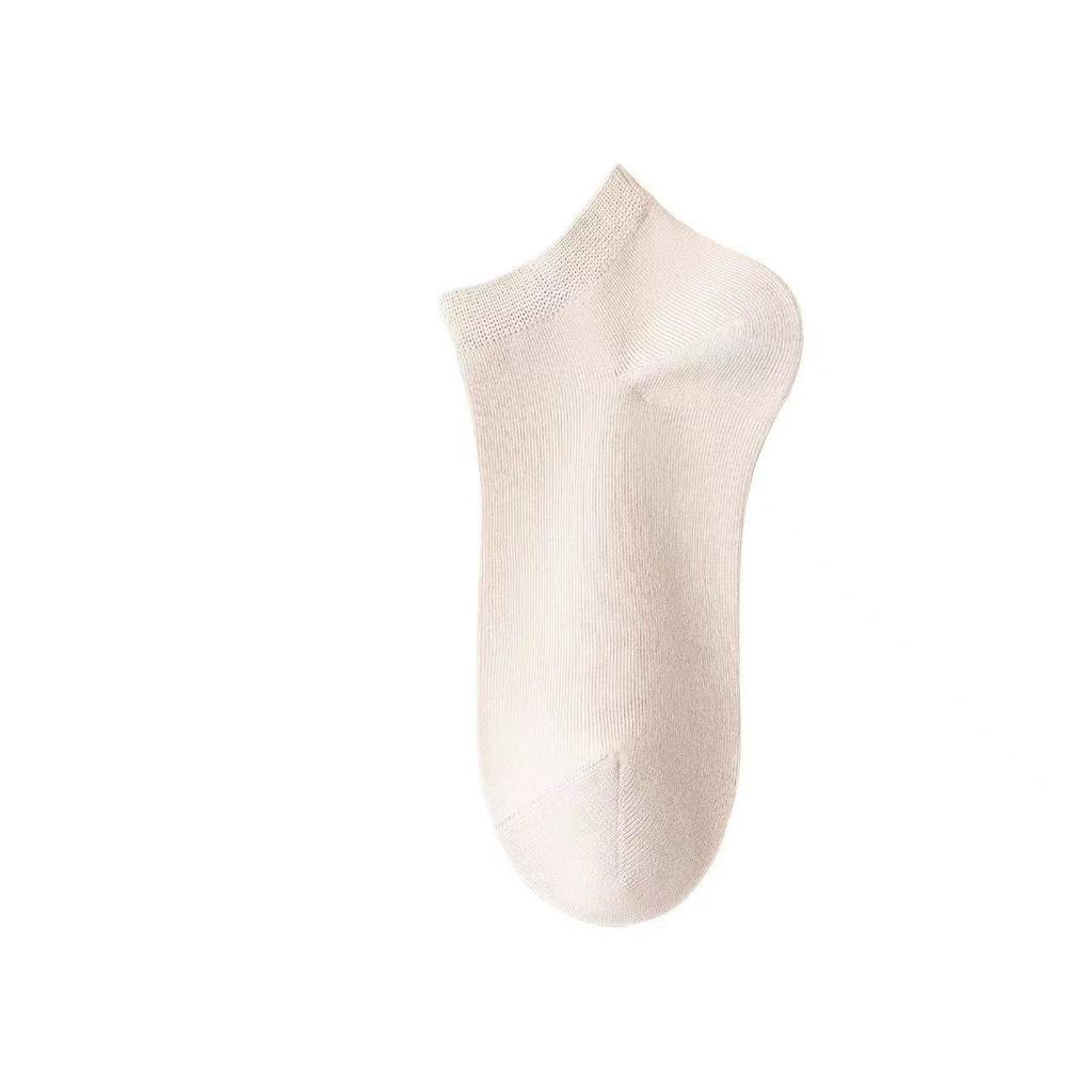 Women's Shallow-mouth Short Socks Breathable Sweat-absorbent Thin Solid Color Short Socks
