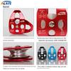 Large Diameter Aluminum Alloy Rescue Pulley for Outdoor Mountaineering