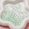 50pcs/Lots 5*8mm Glass Clear Abacus Shaped Beads Loose Spacer Beads for DIY Earrings Phone Chains Crafts Jewelry Making Findings