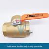 KITZ Kitazawa Three-Way L-Type Ball Valve TN400 for Gas, Water, Oil - Threaded Diverter Valve In Stock