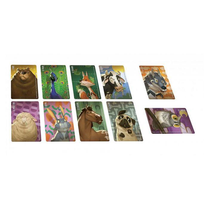 Similo animaux - Jeu de société - GIGAMIC - Multicolore - Enfant - 7 ans et plus - 10 min - Blanc