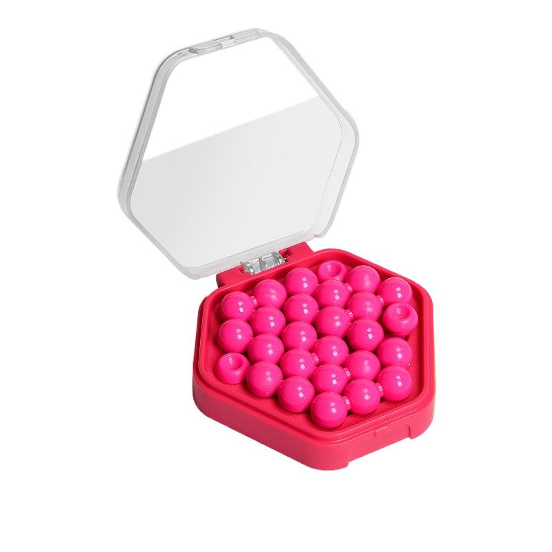 

Умная 3D Волшебная головоломка из бусин Стратегические игрушки Детская логика Мышление Вызов Мозговая игра Монтессори Интеллектуальное развитие Дорожные игрушки розовый