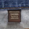 URBAN RESEARCH DOORS Tapered Denim Pants W38 Indigo Blue Stretch Jeans Women Used