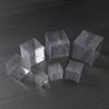 10Pcs PVC Clear Transparent Boxes for Wedding/Christmas Event Favors, Ideal for Chocolate, Candy, Apple Gifts.