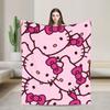 Hellos Kittys Blankets Super Soft Novelty Plush Throw Blanket For Boy Girl Bedroom Flannel Bedspread Bed Cover