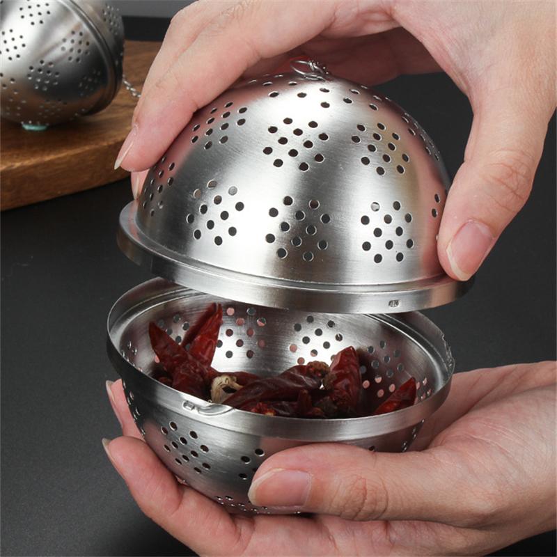 Multi Style Tea Infuser For Spice Fine Mesh Coffee Herbal Filter Kitchen Soup Seasoning Ball Tea Strainer Teaware Accessories