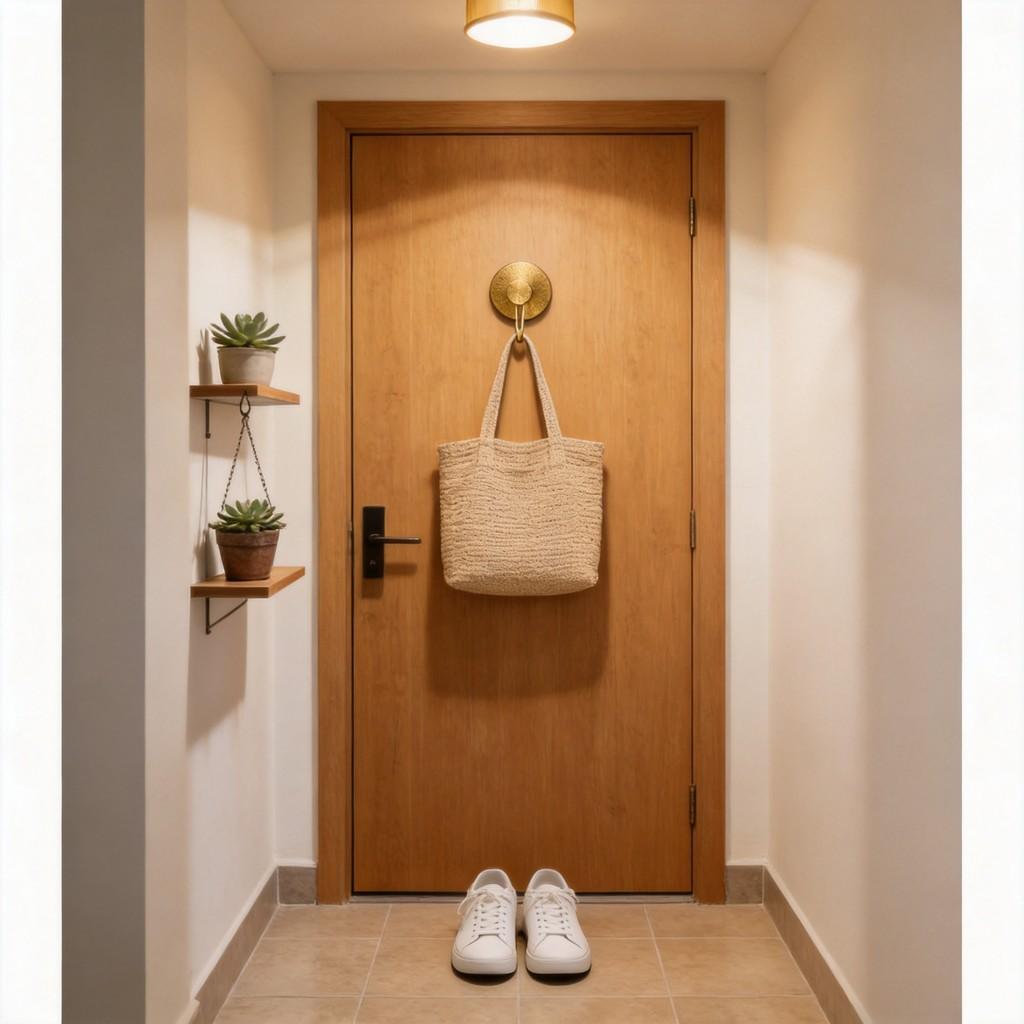 Modern Minimalist Stainless Steel Suction Cup Hook For Bathroom Wall Decor