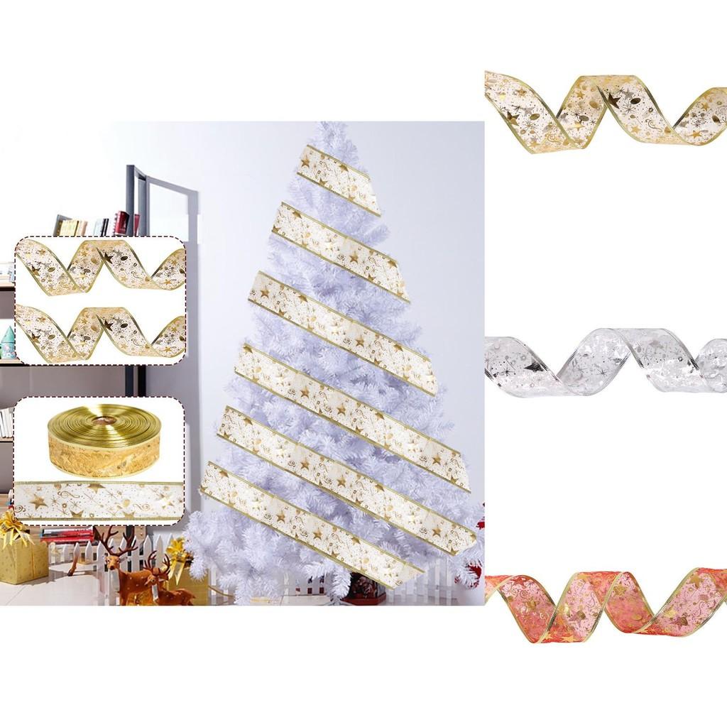With Decorative Ribbon Dazzling Gold Stars And Musical Notes Great For Parties Christmas