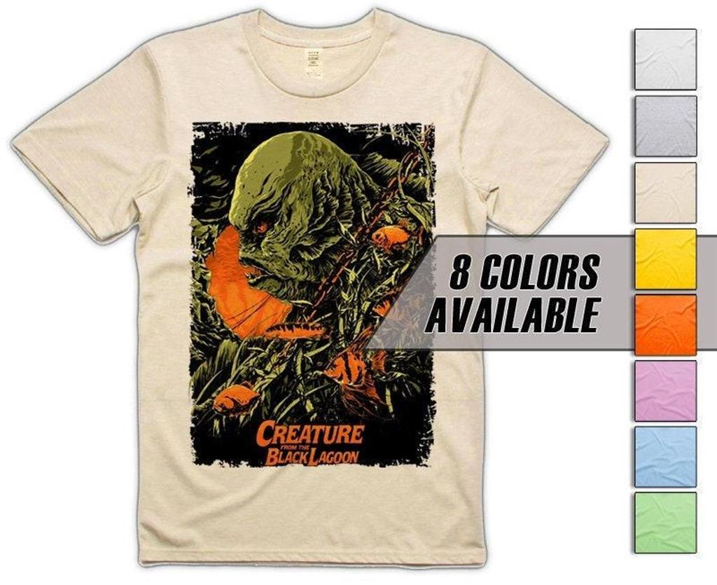 Creature from the Black Lagoon V17 Men's T-Shirt All Sizes S-5XL 8 Colors Available
