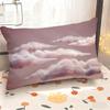 Pink Clouds Pillowcase For Sofa Suitable For Sofa Bedroom Car Pillow Cover Cushion Rectangular Back Cushion