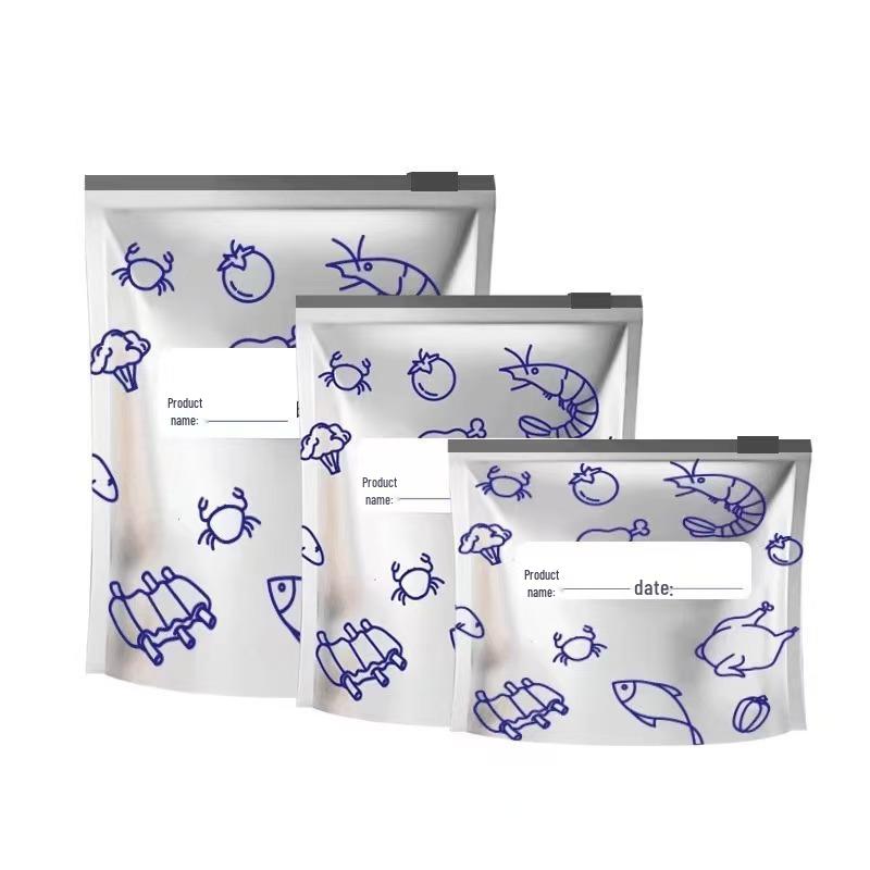 Thickened Aluminum Foil Zipper Fresh-lock Bag - Food-grade Self-sealing & Fresh-locking