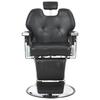 vidaXL Friseurstuhl Schwarz 72×68×98 cm Kunstleder