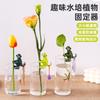 Plant Propagation Buddy Monkey Plant Cultivation Support Stand Potted Hydroponic Silicone Fixed Stand