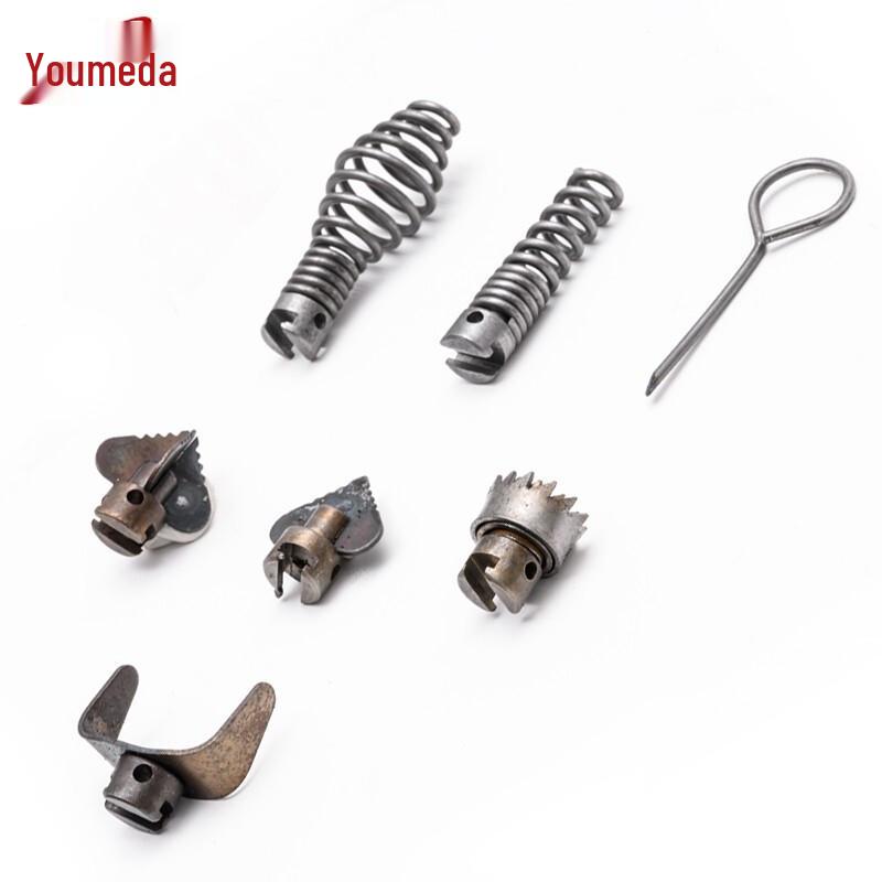 Drain Snake Spring Connector Kit 7-Piece Set