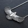 Full Personality Eagle Pendant, Flying Eagle Feather Necklace, Personalized Men'S And Women'S Pendant.