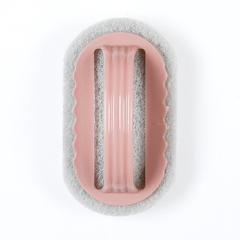 

1PC with Handle, Bathtub Brush, Bathroom Tile Brush, Dishwashing, Pot Brush, Kitchen Scouring Cloth, Hand-held Cleaning Brush