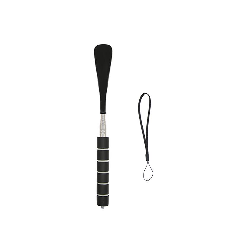 6-Color Stainless Steel Long Handle Retractable Shoehorn - Home Use Shoe-Wearing Tool