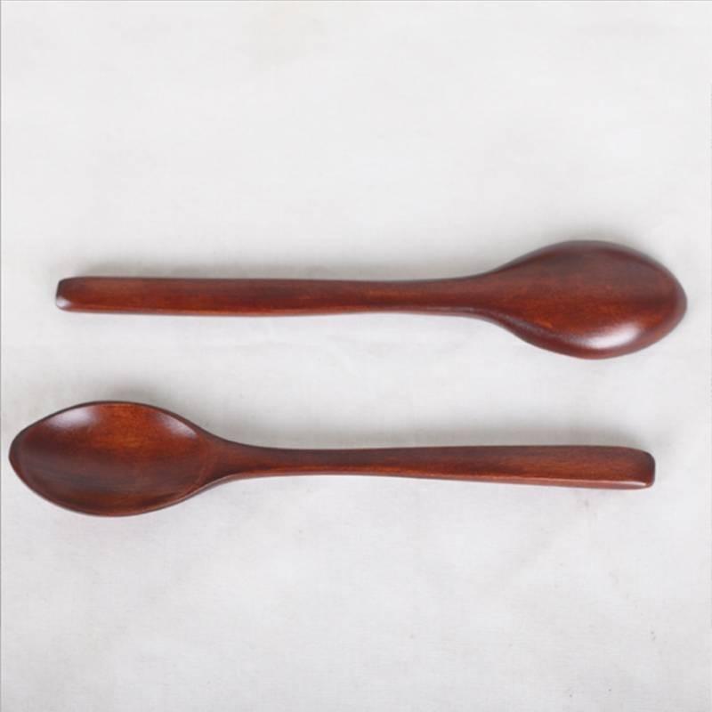 Exquisite Vintage Wooden Spoon Bamboo Kitchen Utensil Tool Ideal For Soup And Catering