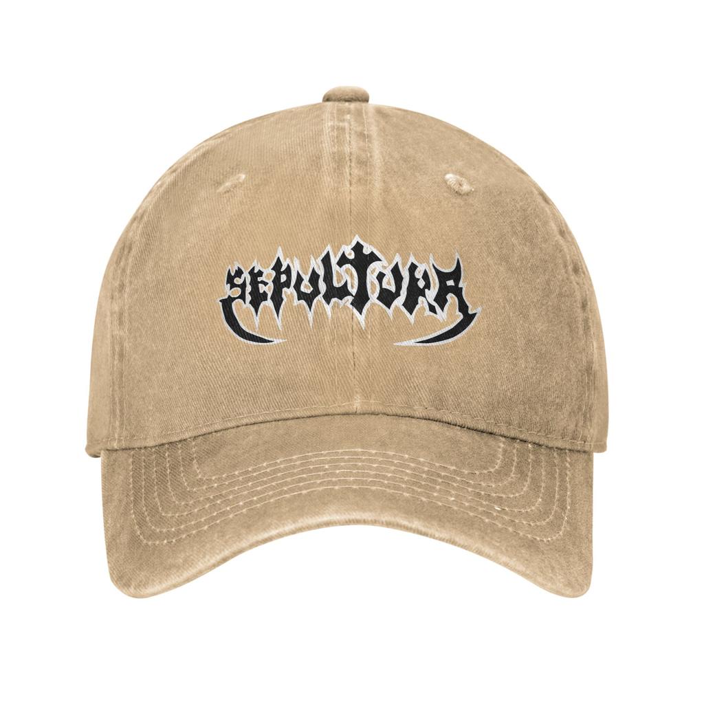 Sepultura Slayer Death Metal Denim Fabric Cap Casual Baseball Caps Adjustable Hat Summer Unisex Baseball Hats