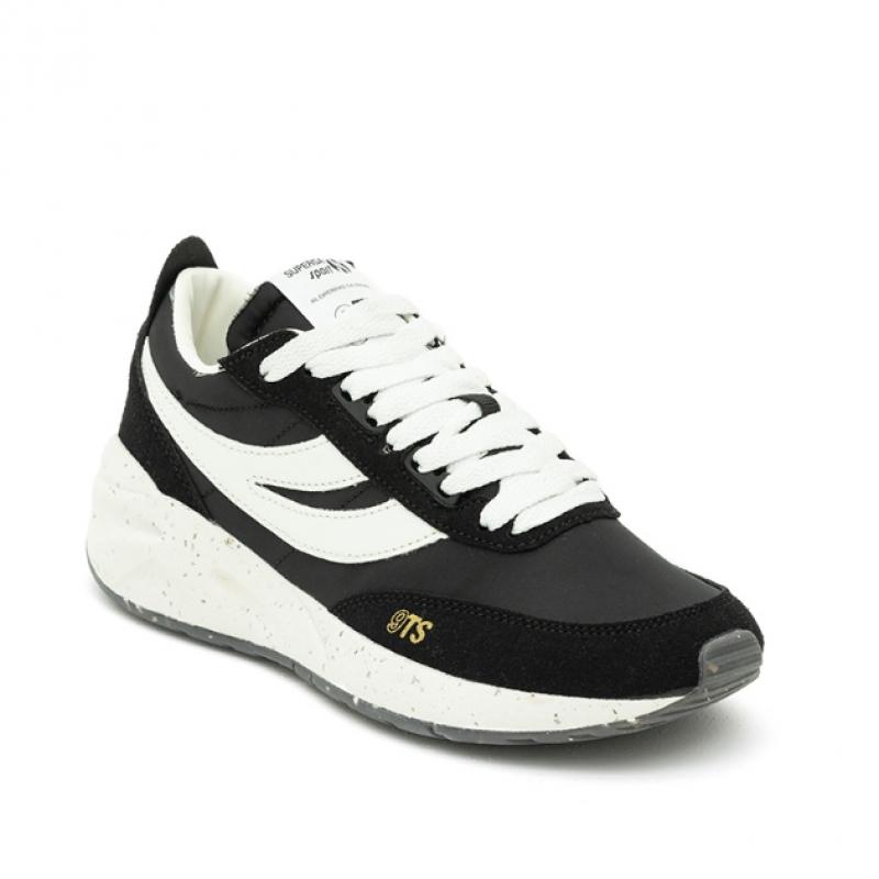 Superga 4089 9ts Slim Vegan Leather Black S7128gwa57