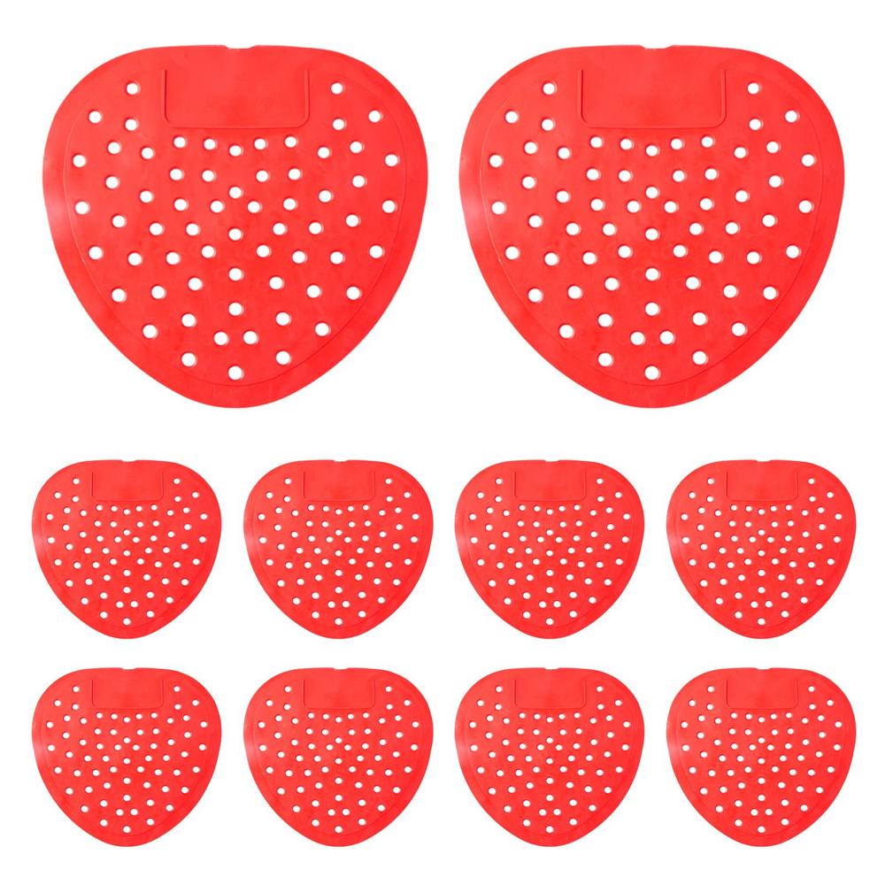10Pcs Fragrance Anti-microbial Deodorizer Men Urinal Deodorant Urine Pool Aroma Pad Eco Friendly Filter Urinal Mat