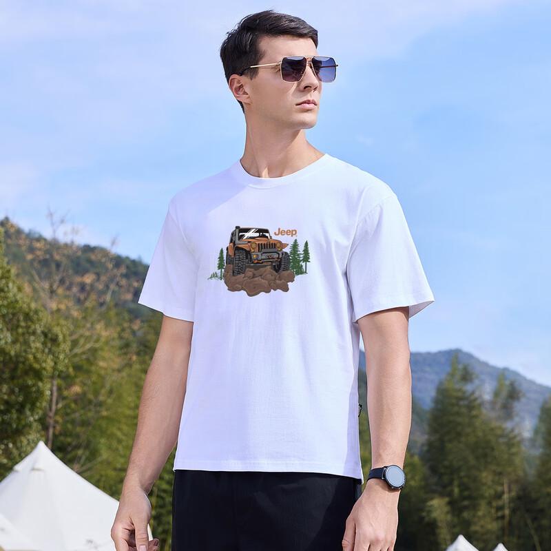 JEEP Men's Summer Short-Sleeve T-Shirt