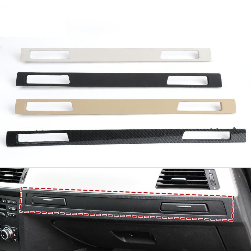 For BMW E90 E91 E92 E93 Car Water Cup Holder Panel Interior Strip Trim For BMW 3 Series M3 2005-2012 51457138798