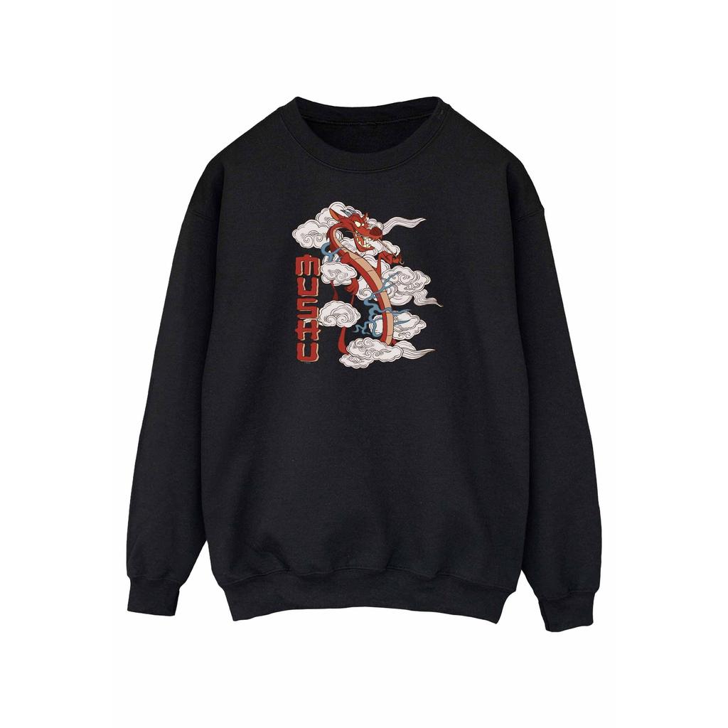 Disney Womens/Ladies Mulan Mushu Dragon Sweatshirt