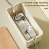 Plastic Desktop Storage Box Multi-Purpose Power Socket Management Box