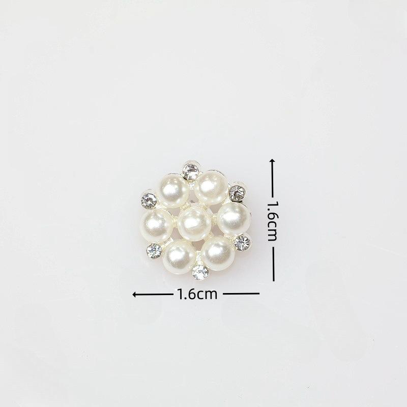Non-slip Button Underbutton Removable Adjustable No-stitch Button No-stitch Pearl Button Shirt Decorative Brooch Button