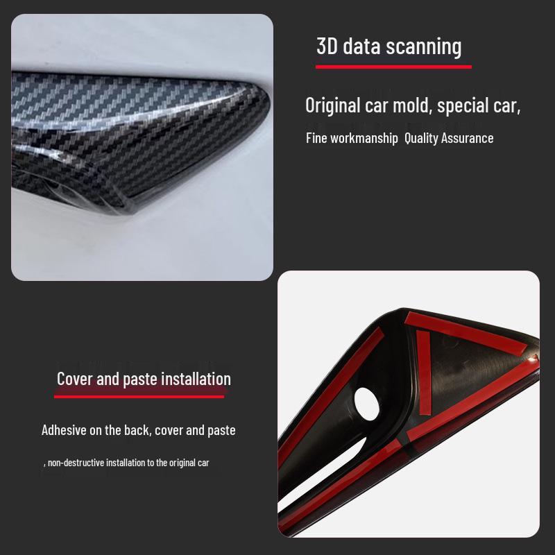 New Version 3 Side Camera & Fender Covers for Tesla Model 3/Y