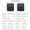 Portable Lavalier Interview Wireless Microphone SX9 for Mobile SLR Camera Interview Speech Video Recording HD Radio