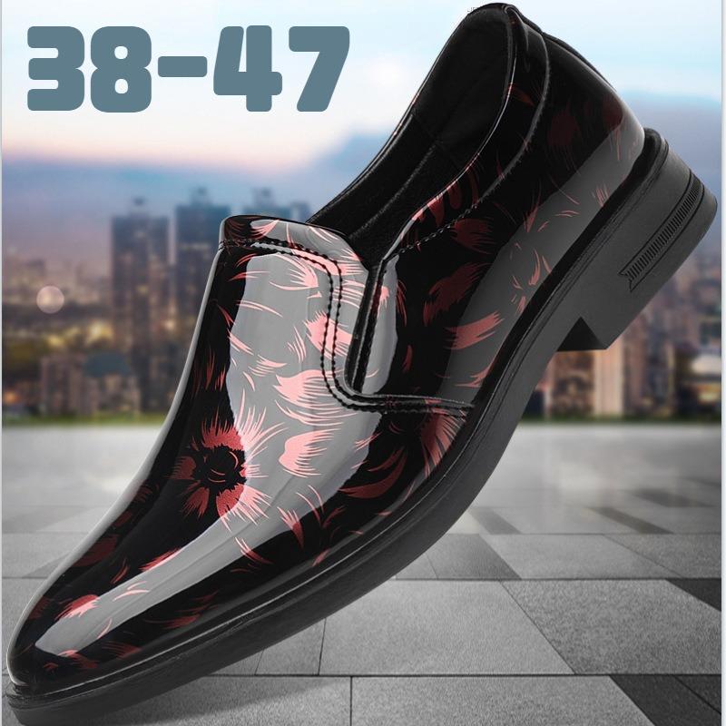 Spring and Autumn Men's Business Formal Leather Shoes Wedding Shoes