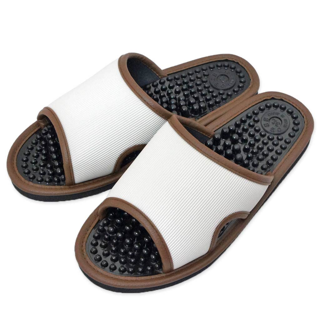 Kobo Slippers by Leure Healthy Size Up to Made in Foot Pressure Gray [Hakihaki - CREO] Sandals, 3L, 28.5cm, Jumbo, Japan, Points,
