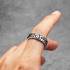 Ring Ancient Egypt Eye God Egyptian Triangle Amulet Talisman Stainless Steel Protect Power Jewelry Gift Hip Hop Rock Goth Gothic