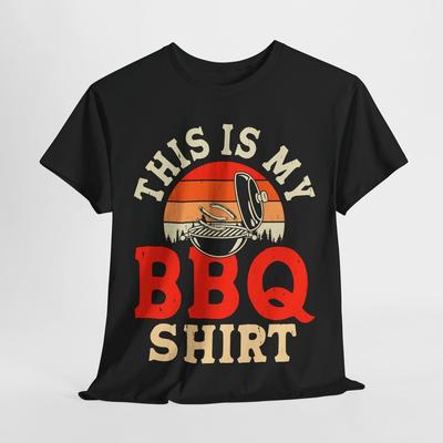 Vintage "This Is My BBQ Shirt" Black Tee Unisex T-Shirt