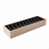 Jewelry Display Tray with Grooves 10Groove Bracelet Rectangular for Retailers,