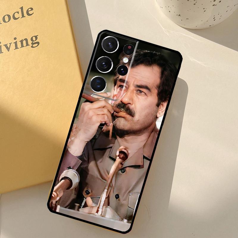 Custodia Telefono Saddam Hussein Iraq Per Samsung Galaxy S25 Ultra S20 S21 S22 S23 S24 S9 S10 Plus S25 FE Cover Guscio
