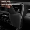 For RV Car Air Vent Storage Bag Organizer Car Air Vent Storage Pocket Organizer Leather Tidy Vent Storage Bag For Keys Coin