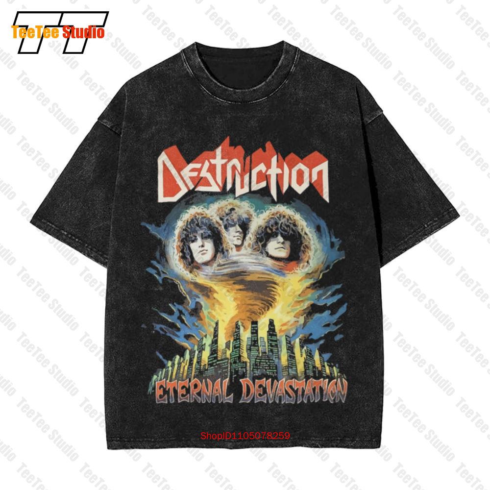 Destruction Eternal Devastation Vintage Oversized TShirt WC S