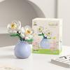 Girls' Educational Floral Building Blocks - Sunflower and Rose Series, Perfect Teacher's Day Gift