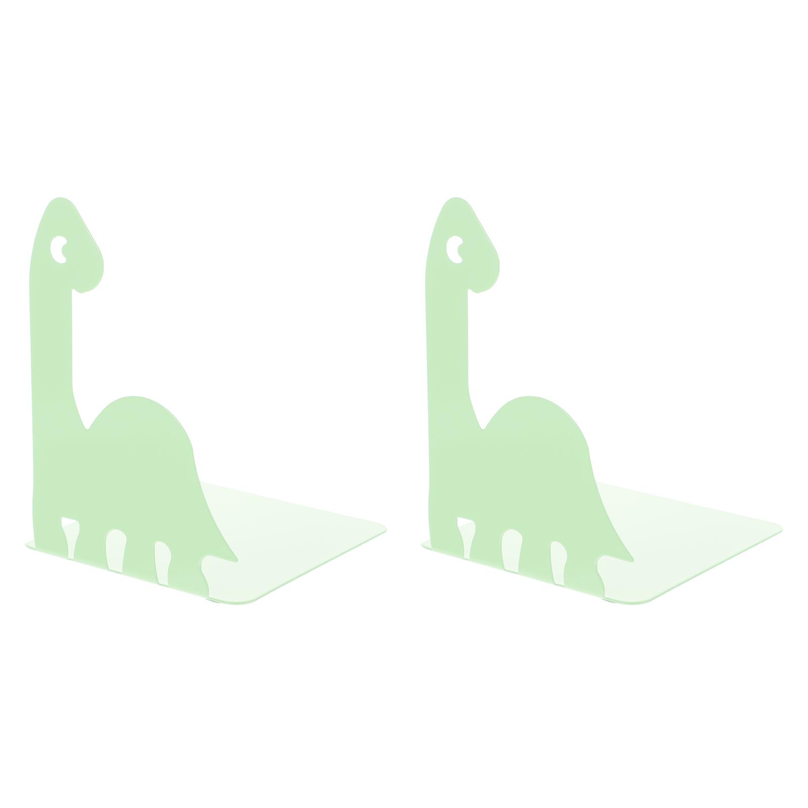 

Decor Dinosaur Metal Bookend Support Holder Desktop Bookshelf 15x125x115cm Rack Stopper Green Student светло-зеленый